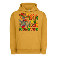 Pigment Peanut Butter dia de los muertos Urban Hoodie - AdoDesignShop