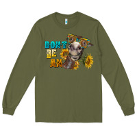 Army Green don't be an ass donkey Long Sleeve Tee - BarkalooDesign
