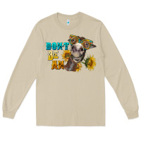 Mushroom don't be an ass donkey Long Sleeve Tee - BarkalooDesign