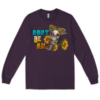 Plum don't be an ass donkey Long Sleeve Tee - BarkalooDesign