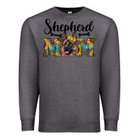 Charcoal Heather shepherd mom western Premium Sweatshirt - RanaPortraitStore