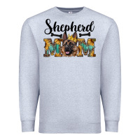 Heather Grey shepherd mom western Premium Sweatshirt - RanaPortraitStore