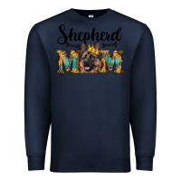 Navy shepherd mom western Premium Sweatshirt - RanaPortraitStore