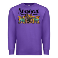 Purple shepherd mom western Premium Sweatshirt - RanaPortraitStore