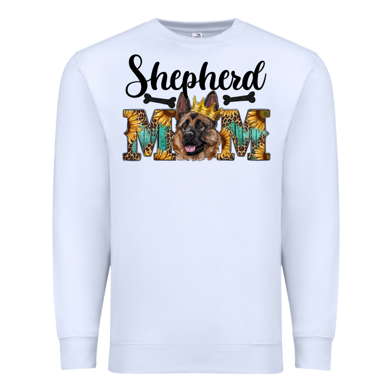 Shepherd Mom Western Premium Sweatshirt by RanaPortraitStore | Teevron