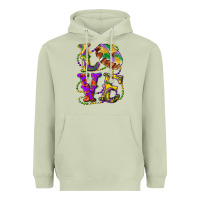 Matcha Mardi Gras Love With King Cake Heavyweight Hoodie - RanaPortraitStore