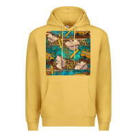 Antique Gold student delivery specialist seamless pattern Premium Hoodie - BundleAndBundleShop