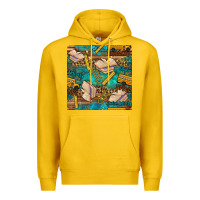 Lemon student delivery specialist seamless pattern Premium Hoodie - BundleAndBundleShop