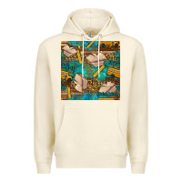 Sandshell student delivery specialist seamless pattern Premium Hoodie - BundleAndBundleShop