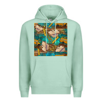 Seafoam student delivery specialist seamless pattern Premium Hoodie - BundleAndBundleShop