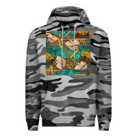 Slate Camo student delivery specialist seamless pattern Premium Hoodie - BundleAndBundleShop