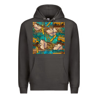 Smoke student delivery specialist seamless pattern Premium Hoodie - BundleAndBundleShop