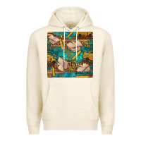 Tofu student delivery specialist seamless pattern Premium Hoodie - BundleAndBundleShop