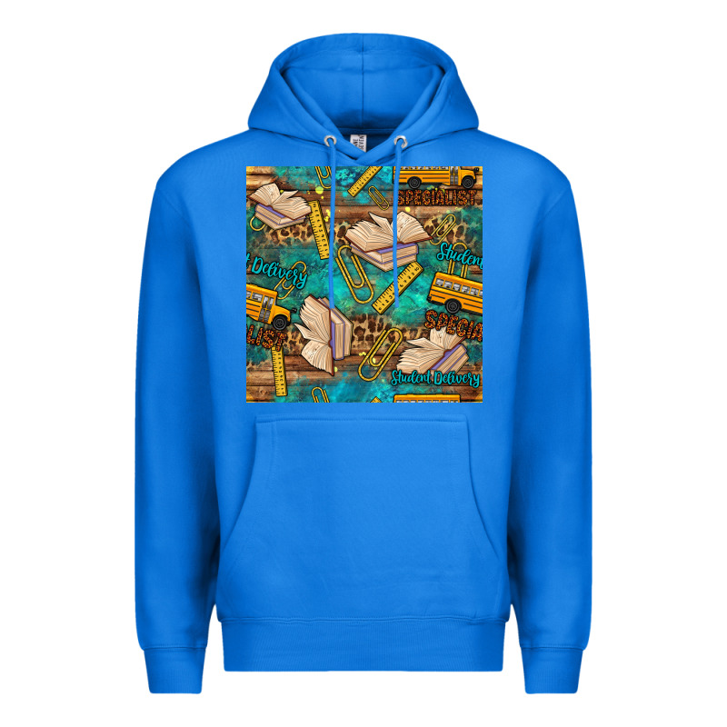 Student Delivery Specialist Seamless Pattern Premium Hoodie by BundleAndBundleShop | Teevron