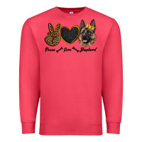 Cardinal peace love shepherd Premium Sweatshirt - RanaPortraitStore