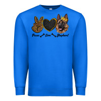 True Royal peace love shepherd Premium Sweatshirt - RanaPortraitStore