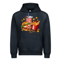 Navy hamburger potatoes and coke Urban Hoodie - AdoDesignShop