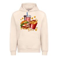 Sandshell hamburger potatoes and coke Urban Hoodie - AdoDesignShop