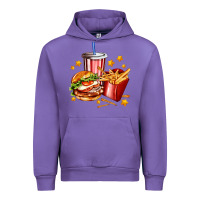 Tulip hamburger potatoes and coke Urban Hoodie - AdoDesignShop