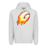 Dove Grey baseball Premium Hoodie - JahusDesignShop
