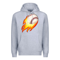 Heather Grey baseball Premium Hoodie - JahusDesignShop