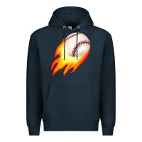 Navy baseball Premium Hoodie - JahusDesignShop