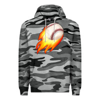 Slate Camo baseball Premium Hoodie - JahusDesignShop