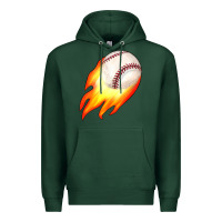 Sports Green baseball Premium Hoodie - JahusDesignShop