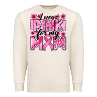 Sandshell i wear pink for my mom Premium Sweatshirt - Zillion Design Studio