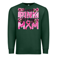 Sports Green i wear pink for my mom Premium Sweatshirt - Zillion Design Studio