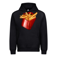 Black french fries Urban Hoodie - AdoDesignShop