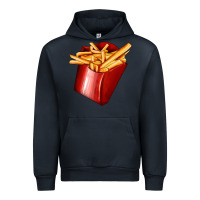 Navy french fries Urban Hoodie - AdoDesignShop