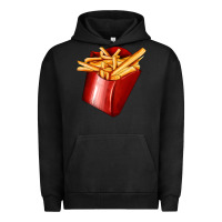 Pigment Black french fries Urban Hoodie - AdoDesignShop