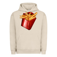 Pigment French Oak french fries Urban Hoodie - AdoDesignShop