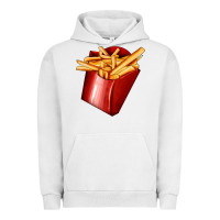 Pigment Lunar Rock french fries Urban Hoodie - AdoDesignShop