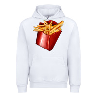 White french fries Urban Hoodie - AdoDesignShop