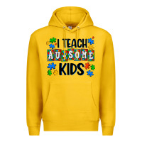 Lemon i teach ausome kids Premium Hoodie - AdoDesignShop
