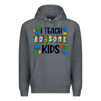 Rock i teach ausome kids Premium Hoodie - AdoDesignShop
