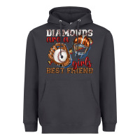 Smoke diamonds are a girls best friend baseball Heavyweight Hoodie - texasbilliewilder