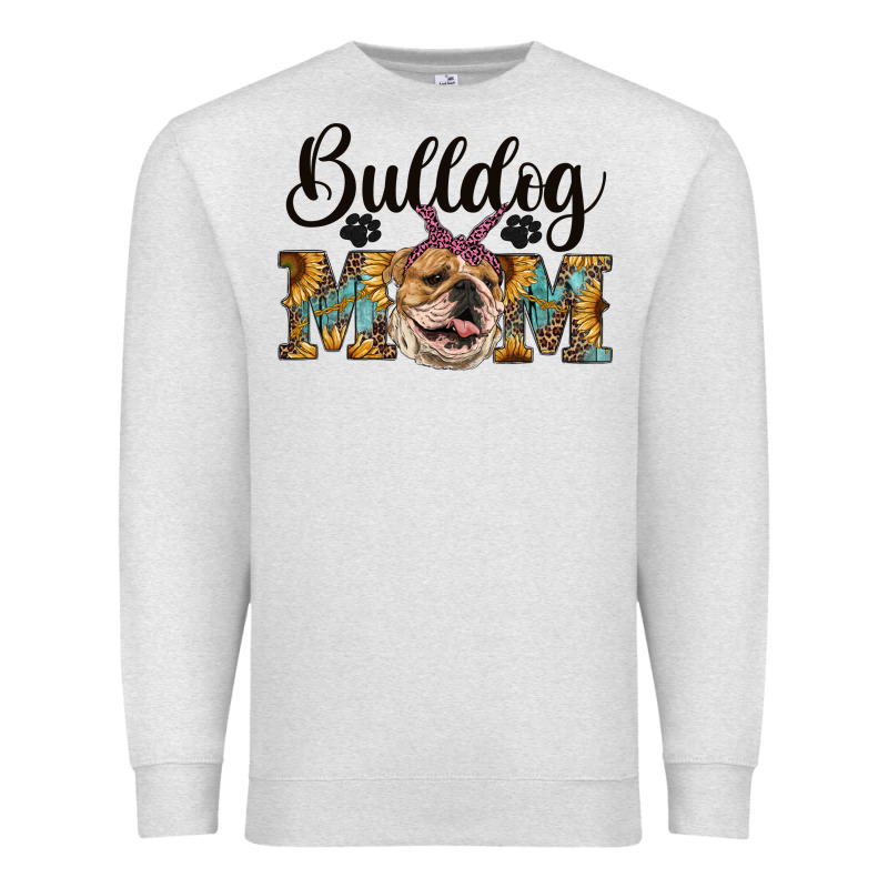 Western Bulldog Mom Premium Sweatshirt by RanaPortraitStore | Teevron