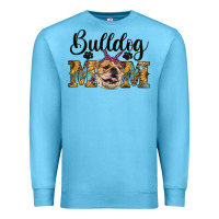 Ocean Blue western bulldog mom Premium Sweatshirt - RanaPortraitStore