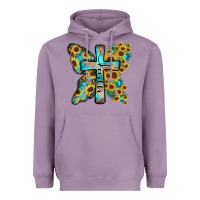 Lavender faith sunflower cross Heavyweight Hoodie - Zillion Design Studio