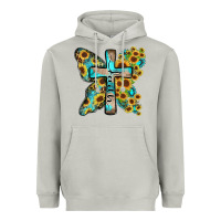 Moon Dust faith sunflower cross Heavyweight Hoodie - Zillion Design Studio