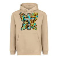 Mushroom faith sunflower cross Heavyweight Hoodie - Zillion Design Studio