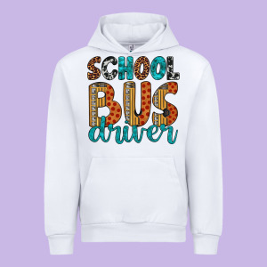 School Bus Driver Urban Hoodie Designed By Artiststas