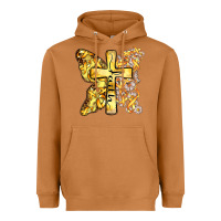 Meerkat faith child cancer cross Heavyweight Hoodie - Zillion Design Studio