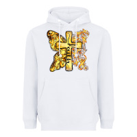 Faith Child Cancer Cross Heavyweight Hoodie | Teevron