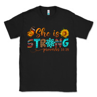 Black she is strong Classic Tee - BundleAndBundleShop