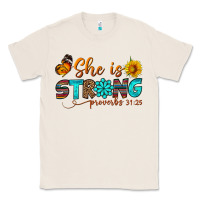 Natural she is strong Classic Tee - BundleAndBundleShop