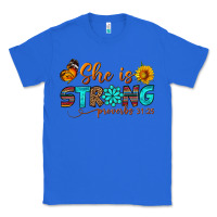 True Royal she is strong Classic Tee - BundleAndBundleShop